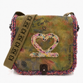 Down 2 Earth 'Music Heals All' Messenger Bag