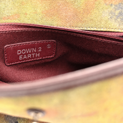 Down 2 Earth 'Music Heals All' Messenger Bag